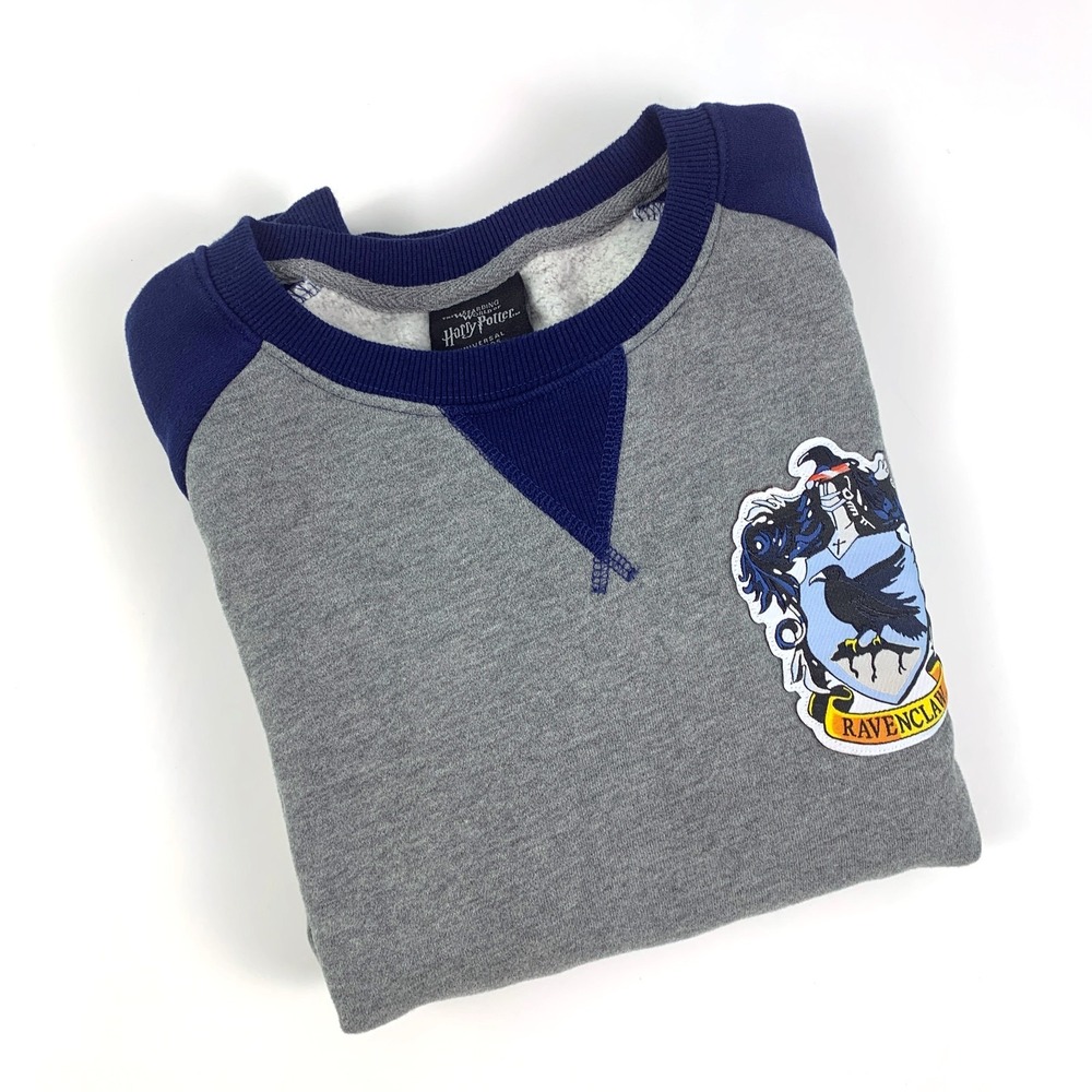 Wizarding World‎ of Harry Potter Universal Ravenclaw Crewneck Sweatshirt Sz XS - Picture 12 of 13